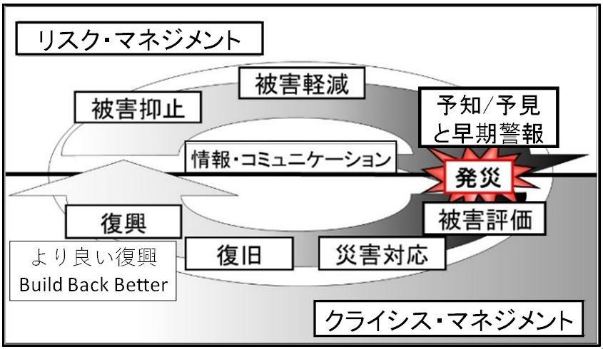 図1 総合的災害管理（マネジメント）システム